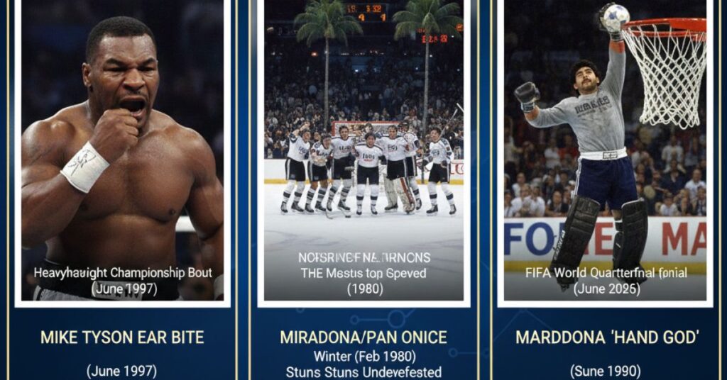 Most Shocking Moments in Sports History